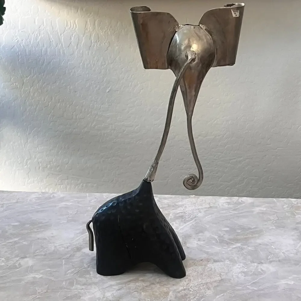 Flapping Ear Elephant Candle Holder 17